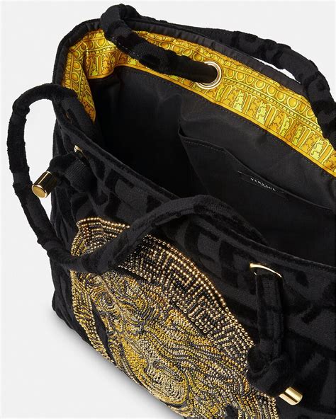 versace towel bag|versace towel price.